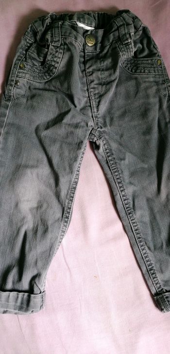 Jeans gris kidkanai