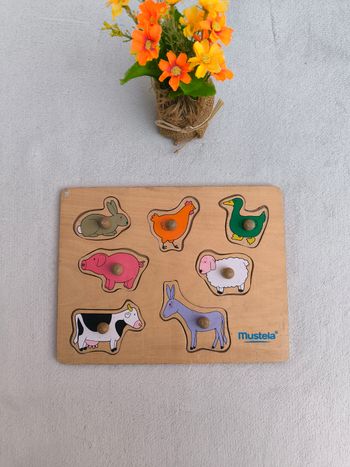 Puzzle en bois Mustela