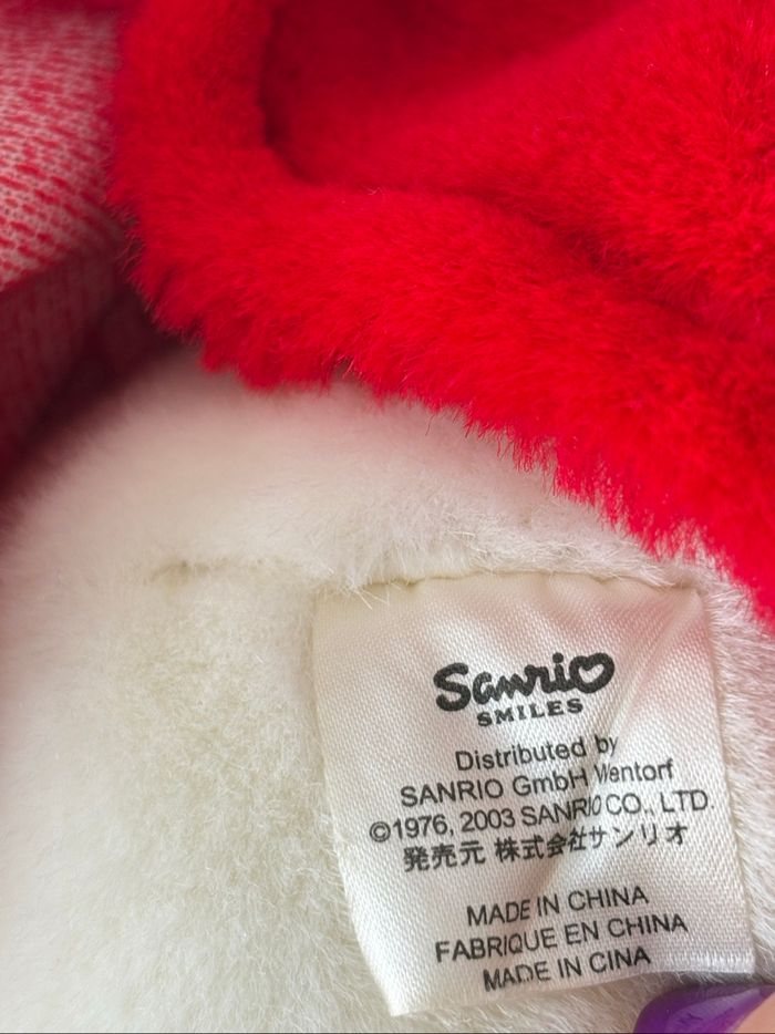 Grande peluche hello kitty vintage 35 cm - photo numéro 9