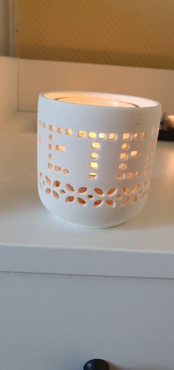 Photophore bonne fête