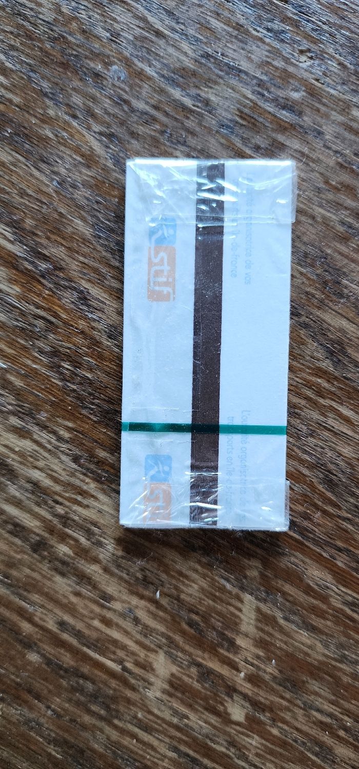 Carnet de 10 tickets de métro parisien T+ tarif RATP SNCF - photo numéro 2