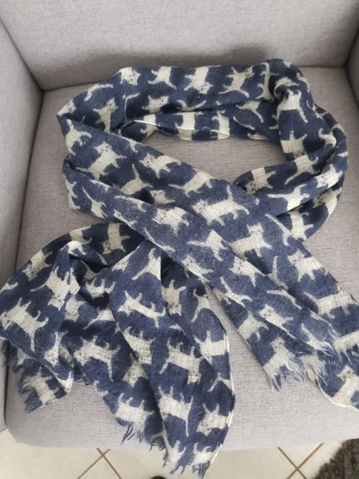 Écharpe motif chats - photo numéro 2