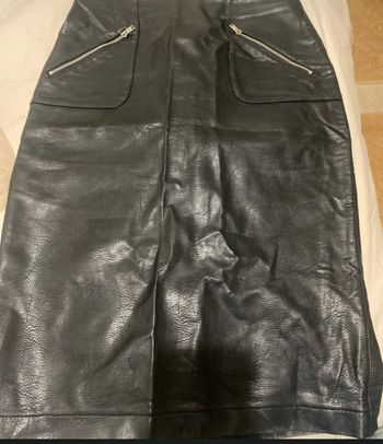 Jupe Zara cuir