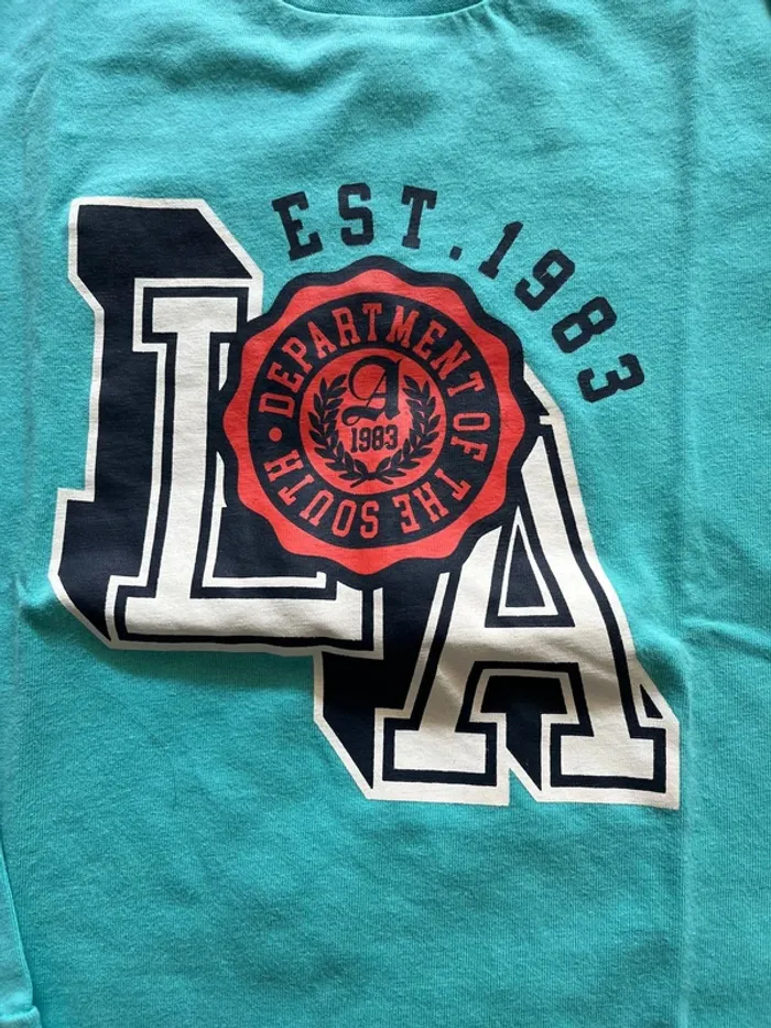Teeshirt manches longues turquoise taille 5 ans marque Tape à l’œil - photo numéro 2