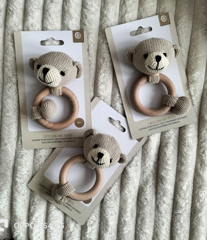 Hochet ourson pour bébé