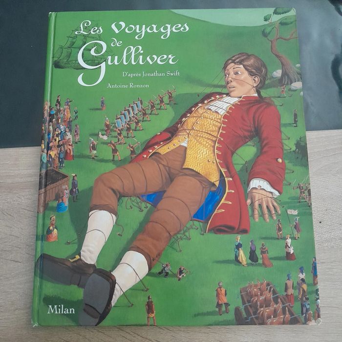 livre grand format Milan - Les voyages de Gulliver