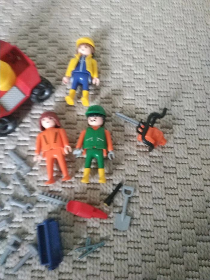Playmobil personnages et outils - photo numéro 4