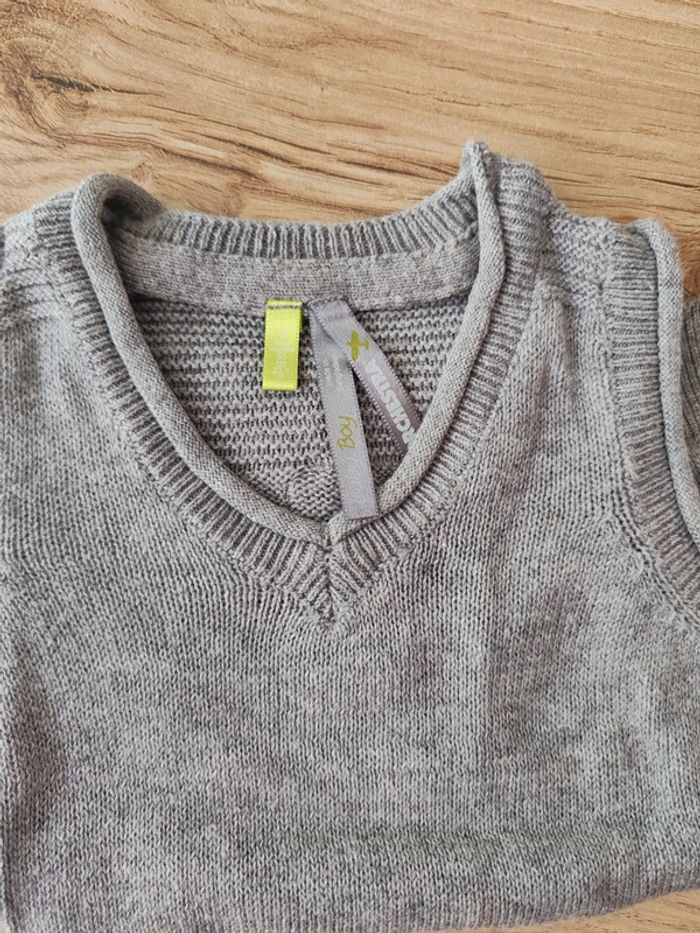 Pull sans manche garçon