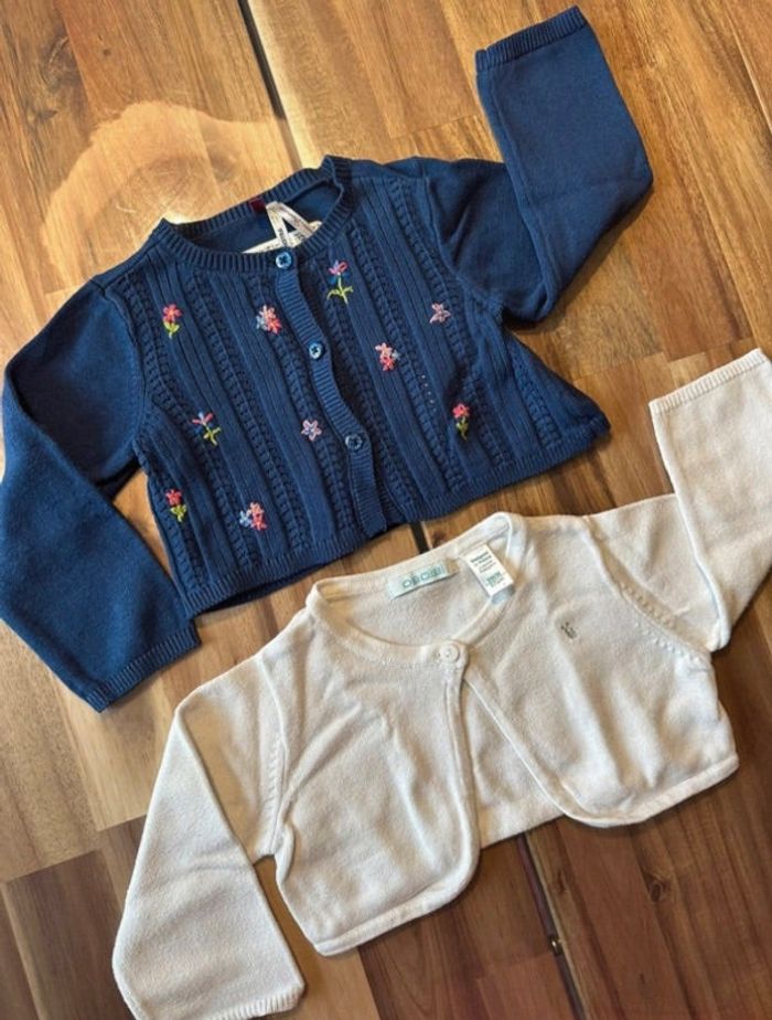 Lot 2 Gilets 6 Mois Orchestra et Obaïbi