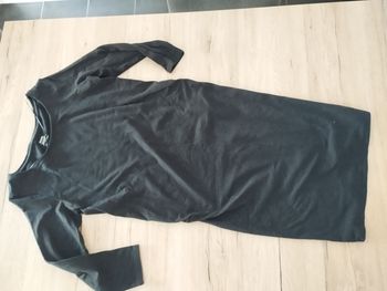 Robe noire de grossesse Kiabi