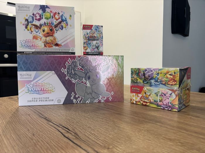 Lot Pokémon évolution prismatique