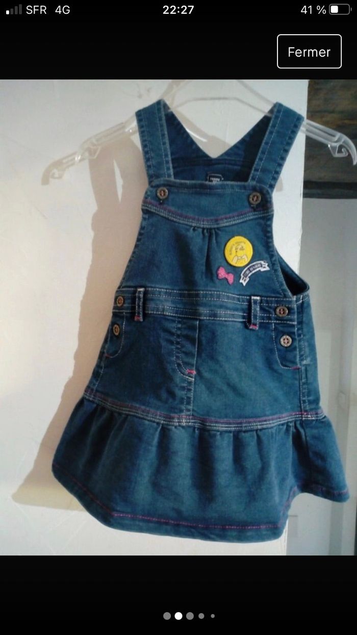 Robe en jean terre de marin neuve