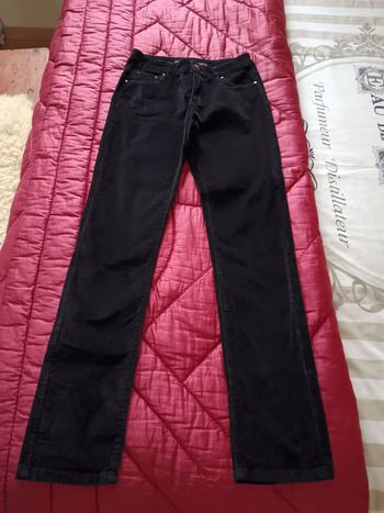 Pantalon velours noir femme T38 Onado