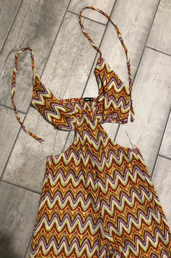 Combinaison crochet zigzag Undiz TBE Taille XS - photo numéro 4