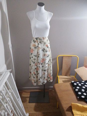 Jupe longue fleurie Vintage taille 40