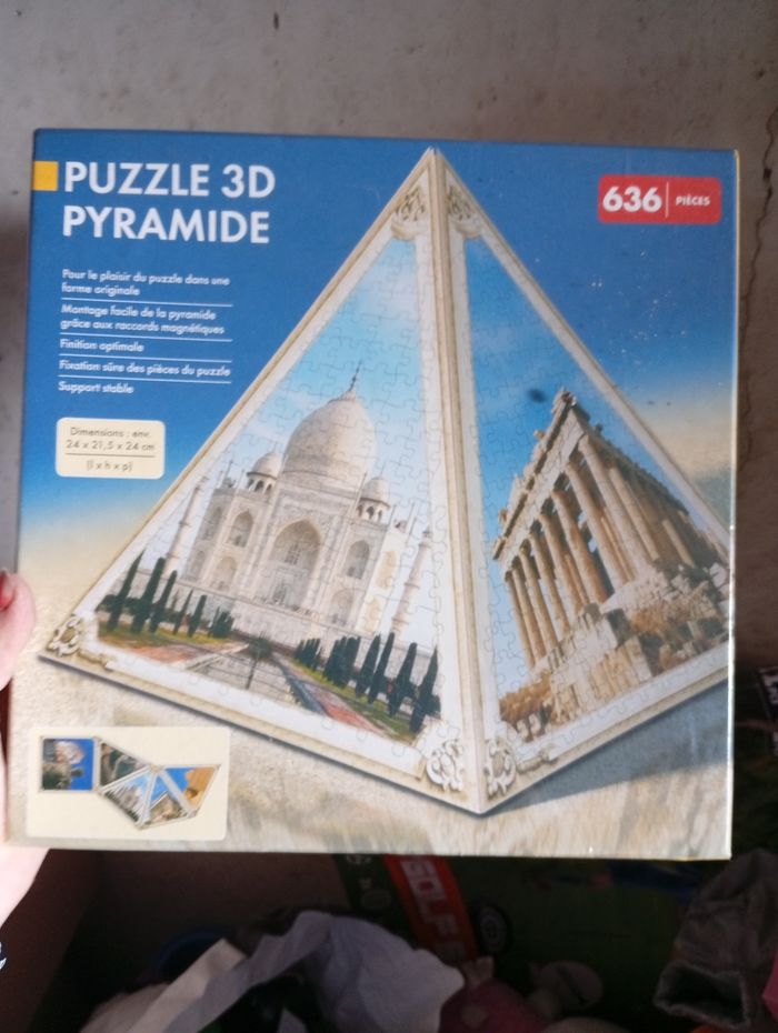 Puzzle 3d pyramide