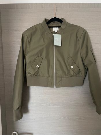 Superbe veste bomber H&M kaki taille L