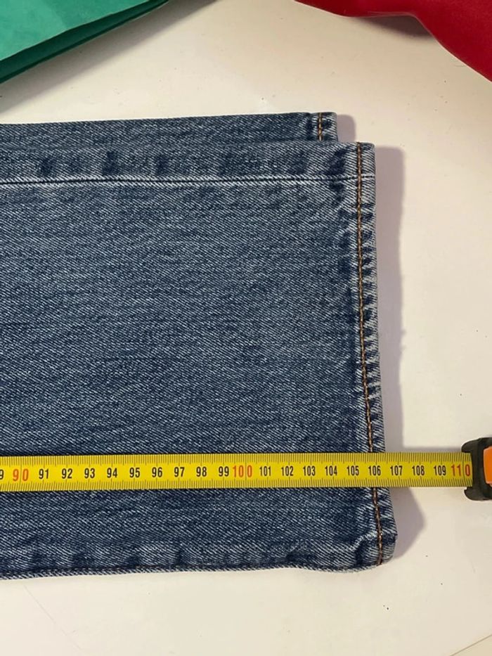 Jean Levi’s 501 bleu coupe droite taille W33 L32 - photo numéro 8