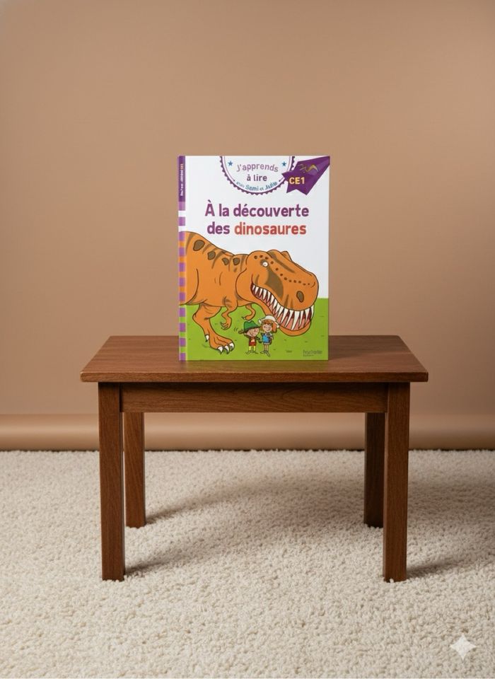 Livre “À la découverte des dinosaures” Sami et Julie CE1