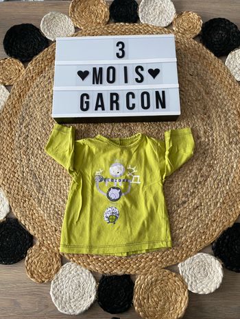 Maillot manches longues 3 mois