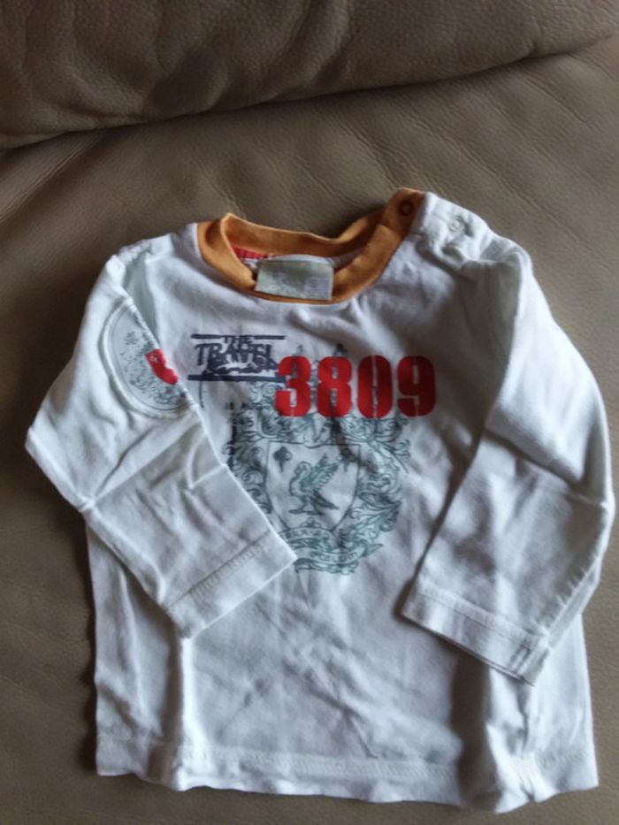 Tee-shirt DPAM manches longues