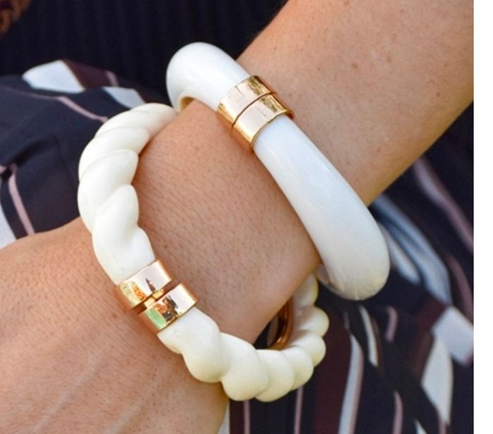 Bracelet jonc résine