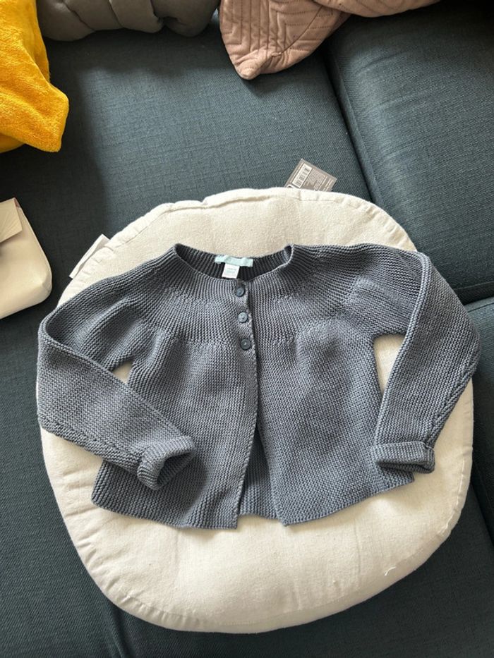 Gilet maille 18 mois