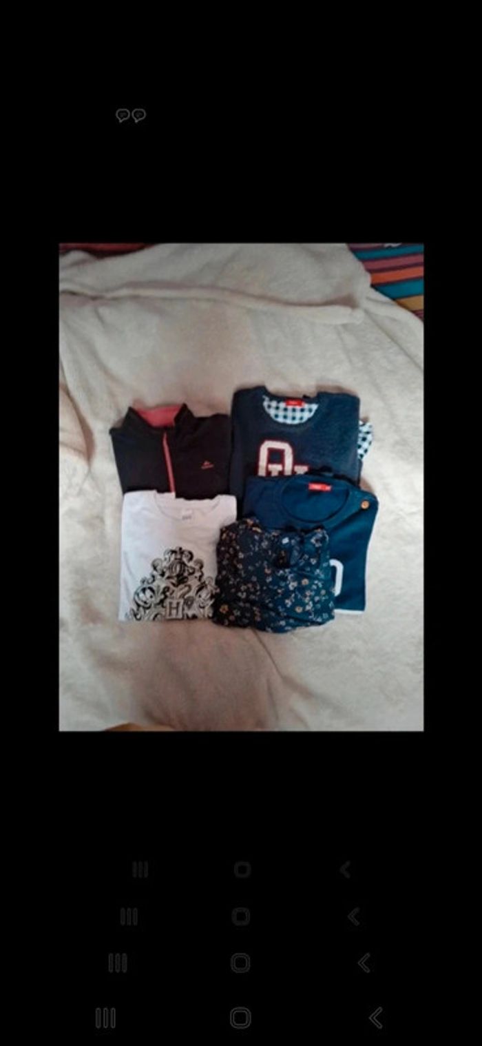 Lot vêtements fille 14 ans