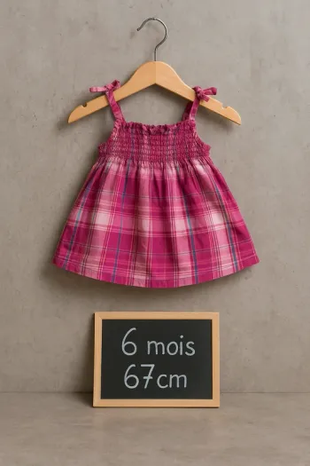 Robe tunique - Taille 6 mois 67cm - Obaibi