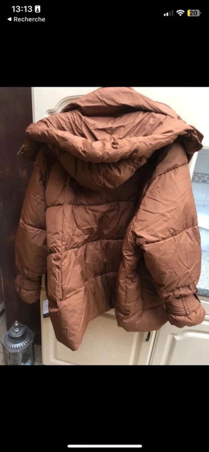 Superbe doudoune légère   chocolat 🍫 taille xl neuf - photo numéro 2
