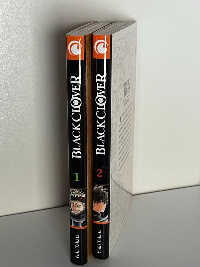 Lot de 2 mangas Black clover tome 1 et 2 - photo numéro 3
