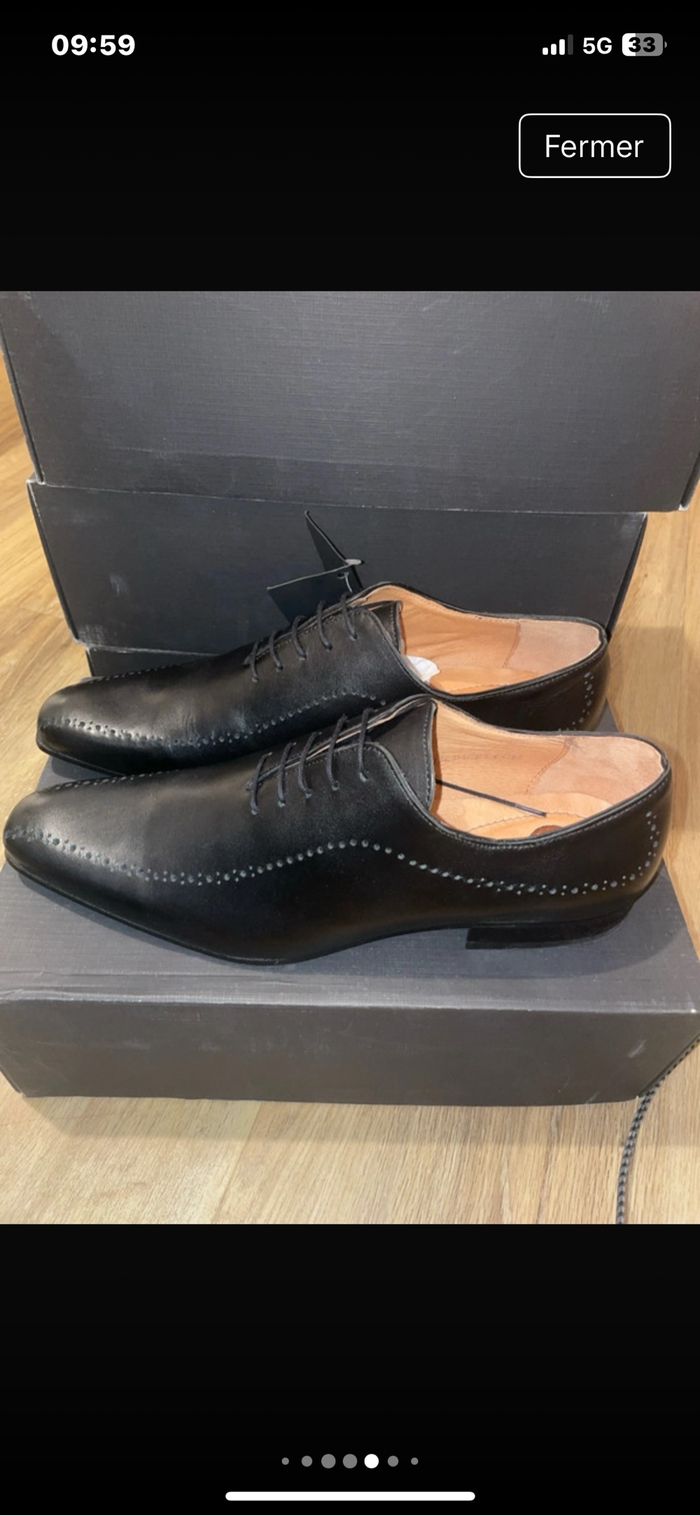 Chaussures hautes qualité en cuir - photo numéro 7
