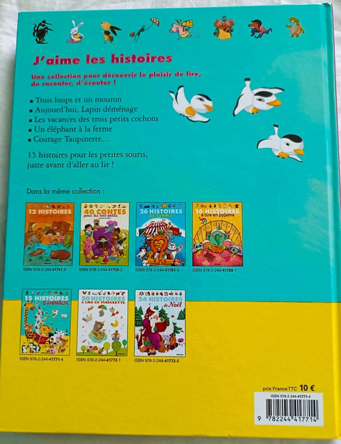 Lot de 2 livres Histoires pour le soir avant de dormir - photo numéro 16