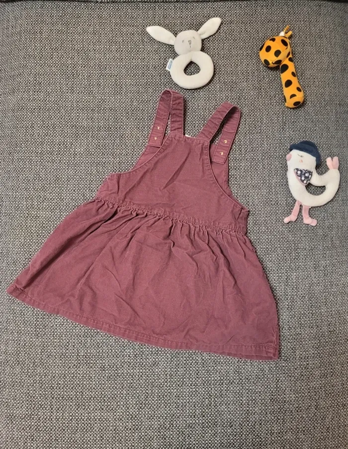 Robe fille velours côtelé 92 cm H&M - photo numéro 5