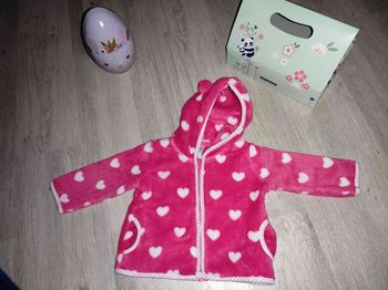 Veste polaire zippé 6 mois