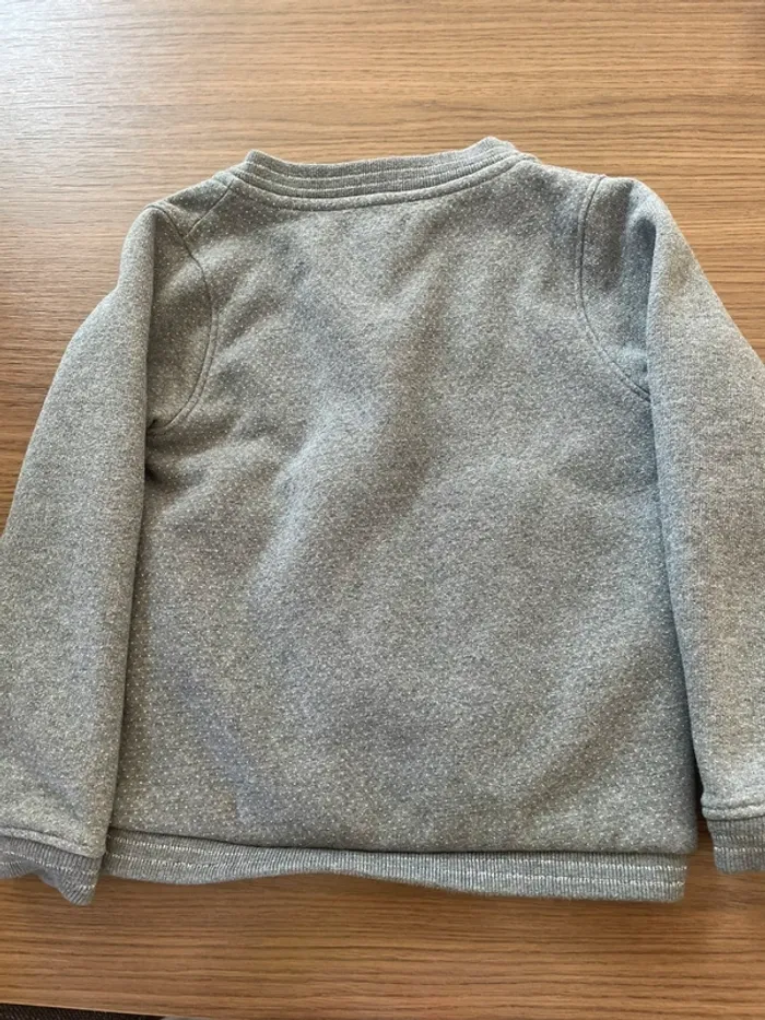 Gilet zippé fille 5 ans - photo numéro 2