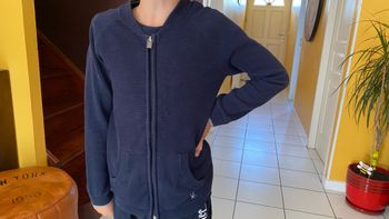 Veste bleue marine okaidi