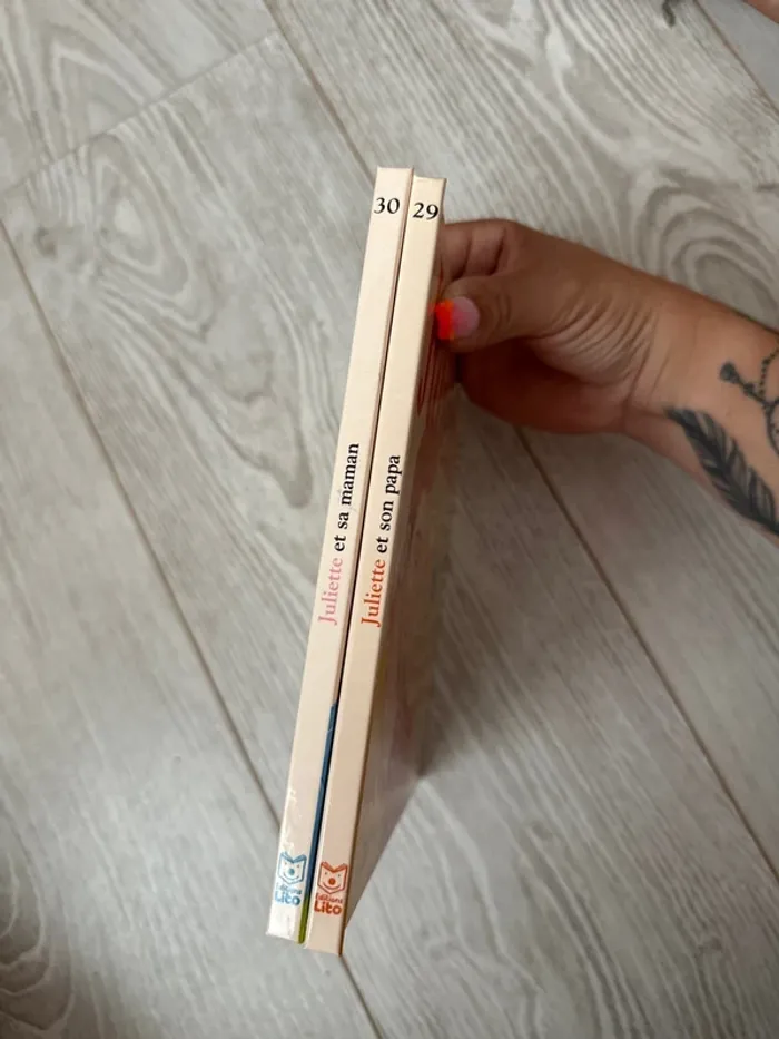 Lot 2 livres Juliette - photo numéro 2