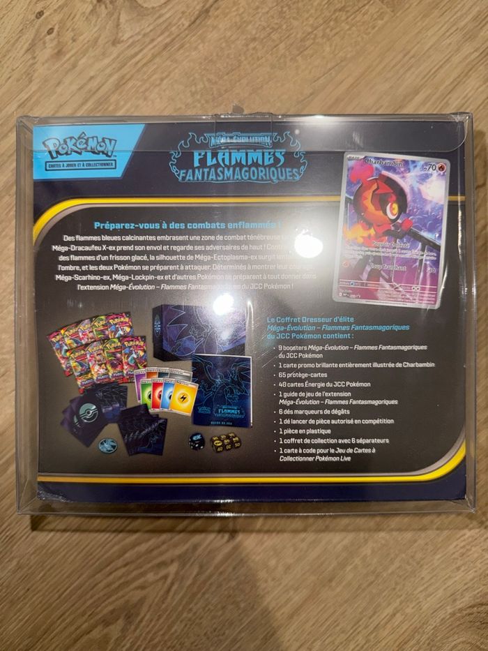 ETB ME2/02 Flammes Fantasmagoriques sceller avec défaut vendu avec case plastique - photo numéro 1