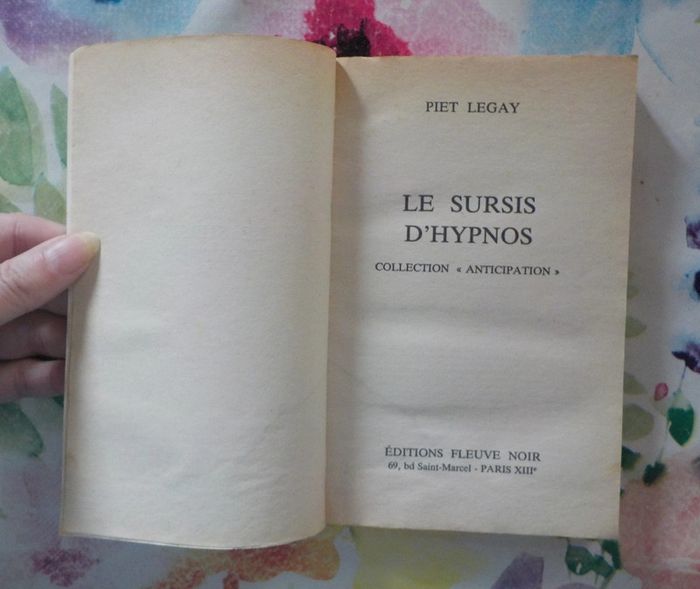 Le sursis d'Hypnos de Piet Legay Ed. Fleuve Noir - photo numéro 6