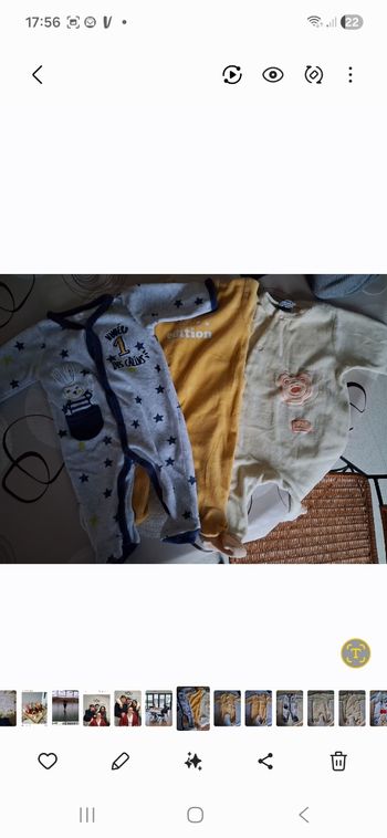 Lot de pyjamas 