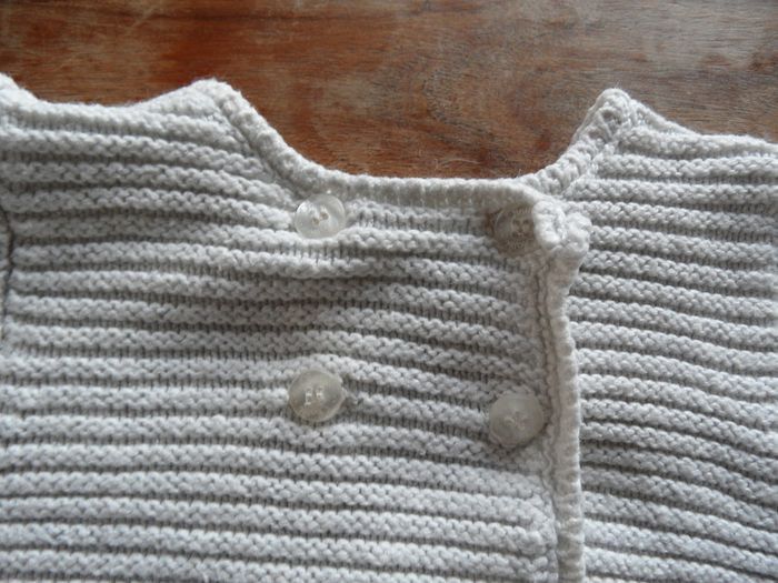 Gilet tricot mi-saison Fille, OBAIBI, t. 18 MOIS - photo numéro 2