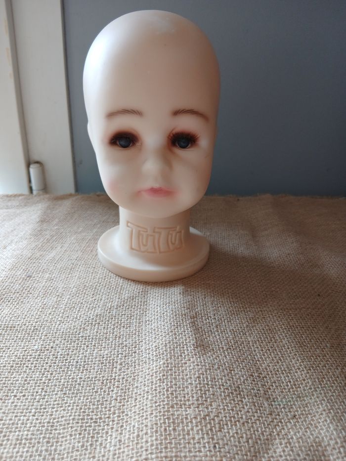 Tête de mannequin enfant - photo numéro 2