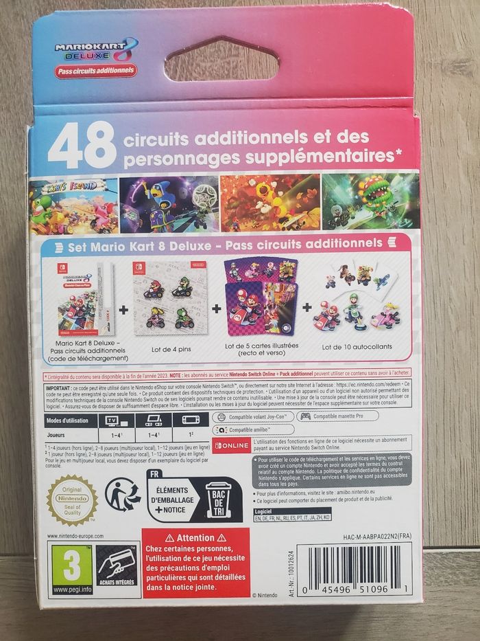 Mariokart 8 Deluxe Pass Circuit additionnels. - photo numéro 2