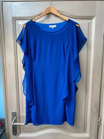 Robe fluide bleu azur taille 38 Grain de malice