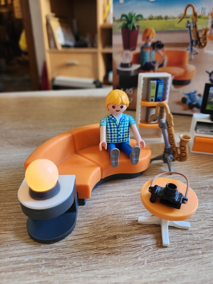 Playmobil 9267 – Salon équipé ✨ Boîte & notice - photo numéro 2