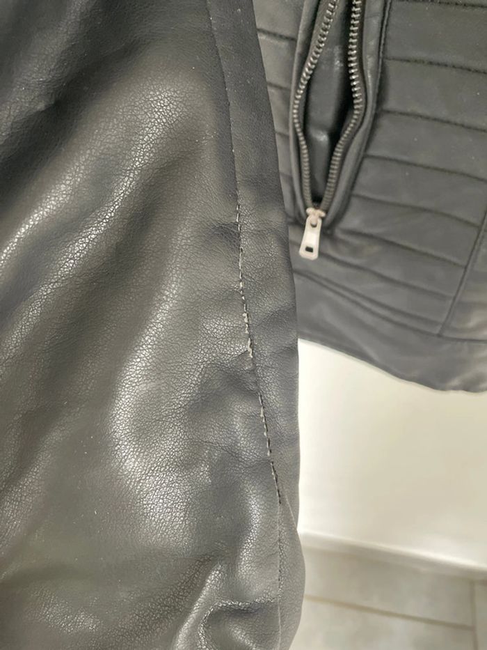 Blouson en cuir Taille L - photo numéro 5