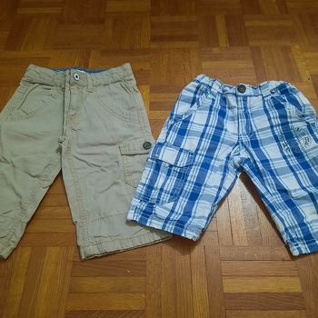 Lot 2 shorts 5 ans garçon