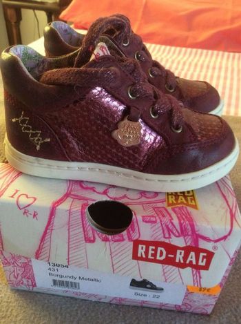 Bottines en cuir Red Rag