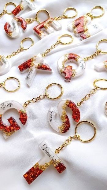 Porte clé en resine